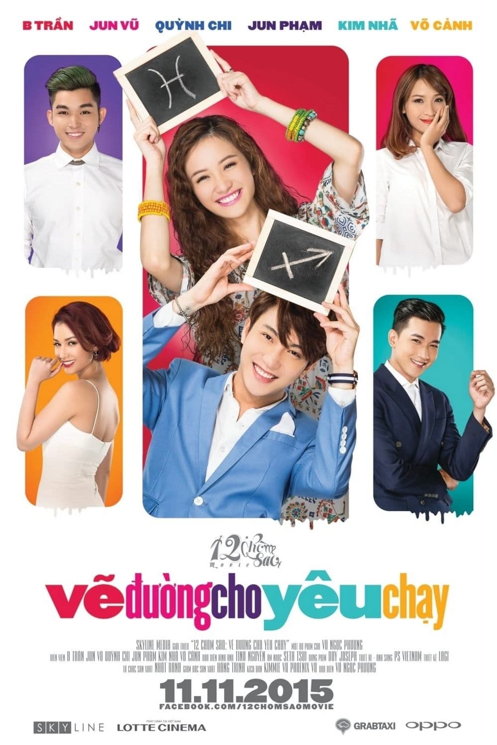 Banner Phim 12 Chòm Sao: Vẽ Đường Cho Yêu Chạy (Zodiac 12: Five Steps of Love)