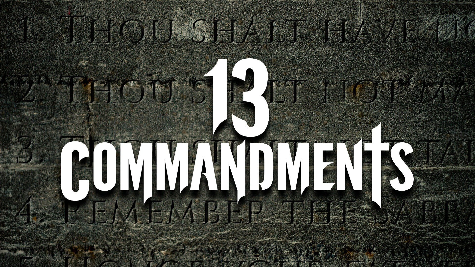 Banner Phim 13 điều răn (13 Commandments)