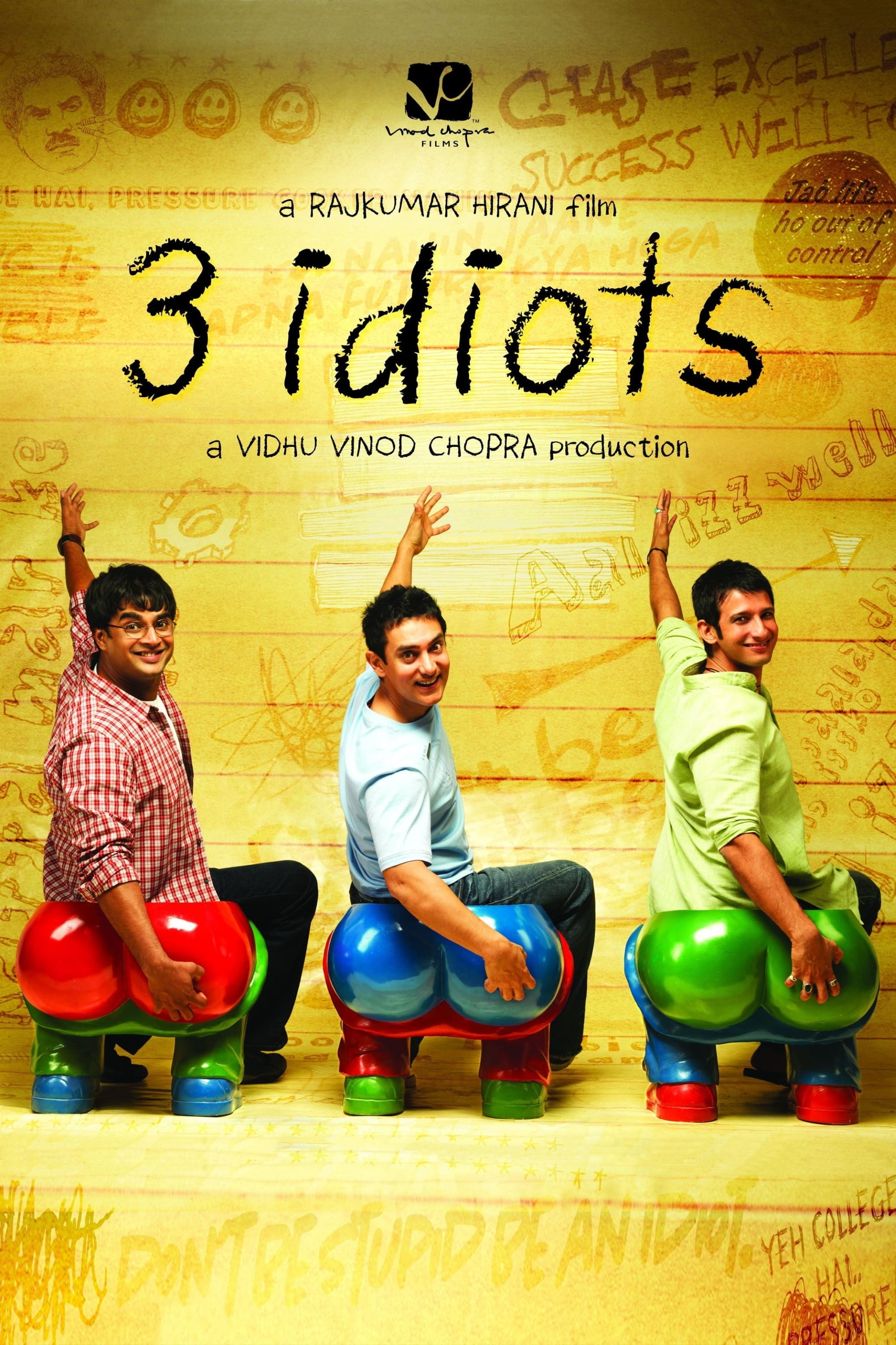 Banner Phim 3 Chàng Ngốc (3 Idiots)