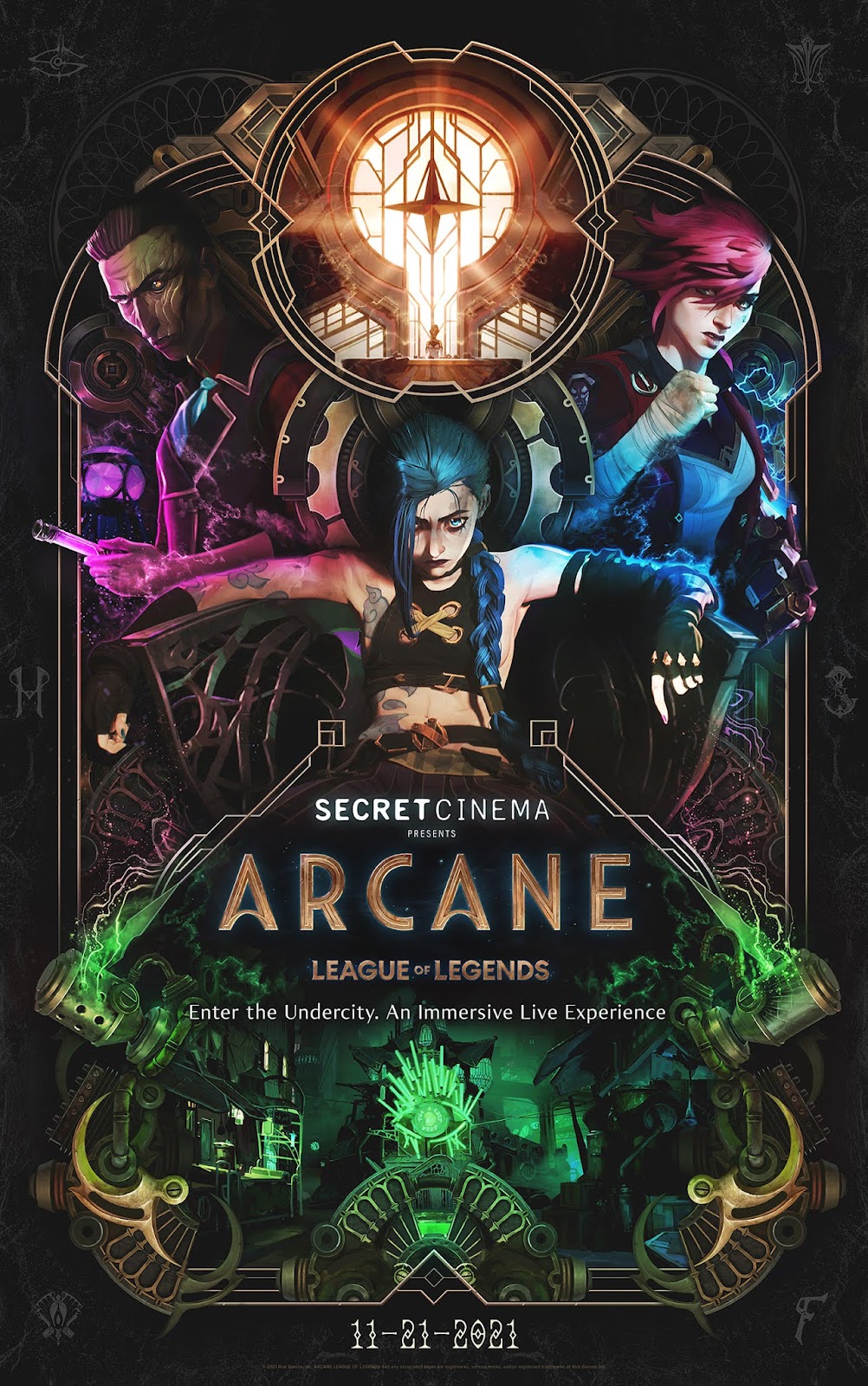 Banner Phim Arcane: Liên Minh Huyền Thoại Phần 1 (Arcane: League of Legends Season 1)