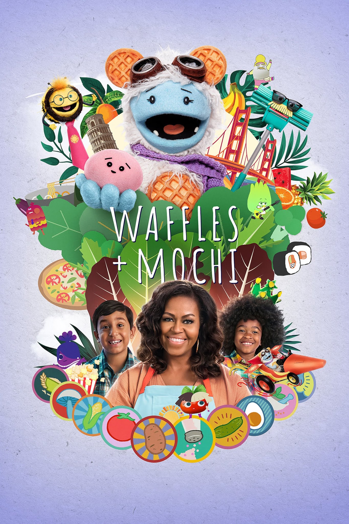 Banner Phim Bánh Quế + Mochi (Waffles + Mochi)