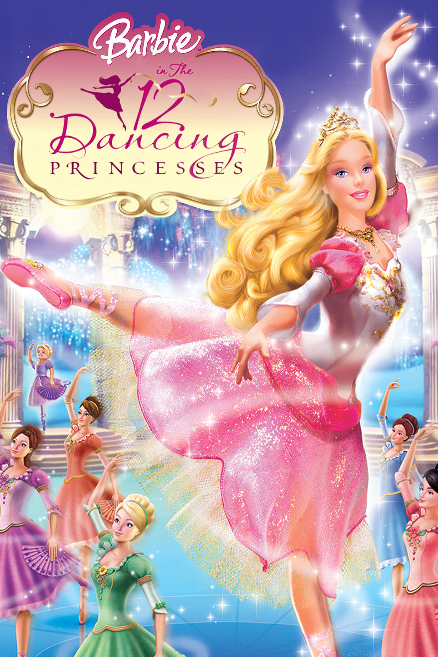 Banner Phim Barbie: 12 Nàng Công Chúa Thích Khiêu Vũ (Barbie in the 12 Dancing Princesses)