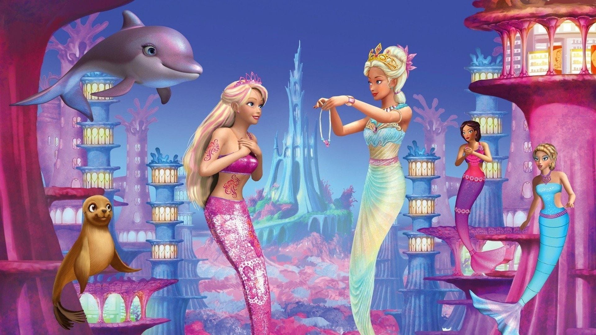 Banner Phim Barbie Câu Chuyện Người Cá (Barbie In A Mermaid Tale)