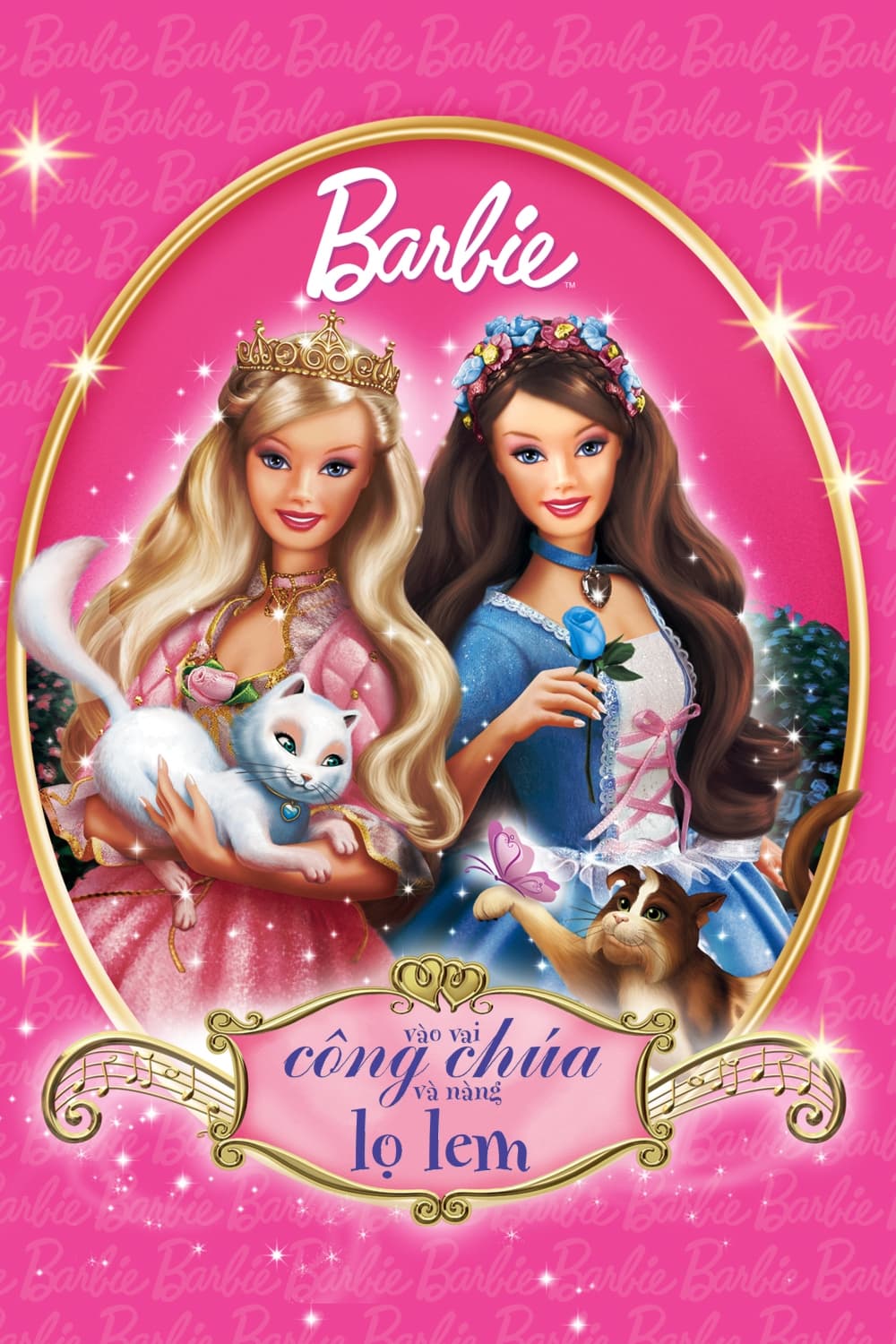 Banner Phim Barbie vào vai Công Chúa và Nàng Lọ Lem (Barbie as The Princess & the Pauper)