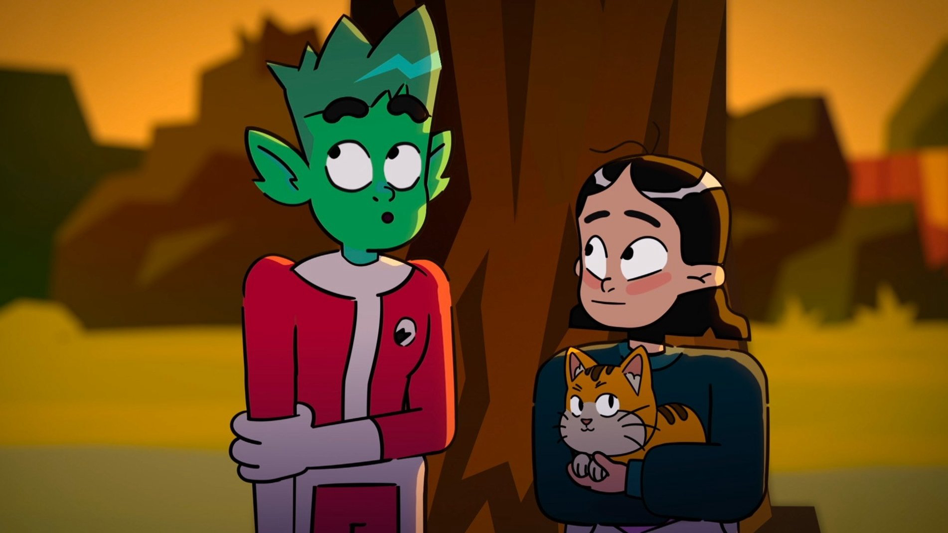 Xem Phim Beast Boy Sói Cô Độc (Beast Boy: Lone Wolf)