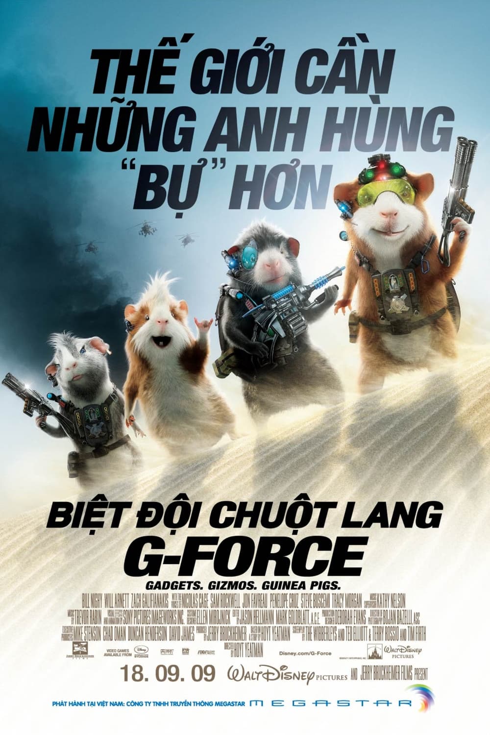 Banner Phim Biệt Đội Chuột Lang (G-Force)