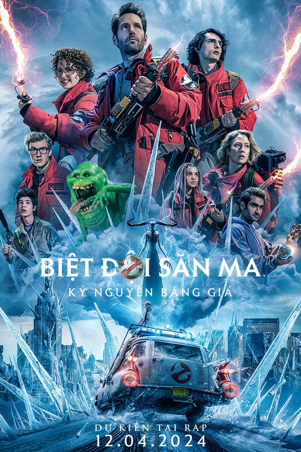 Banner Phim Biệt Đội Săn Ma: Kỷ Nguyên Băng Giá (Ghostbusters: Frozen Empire)