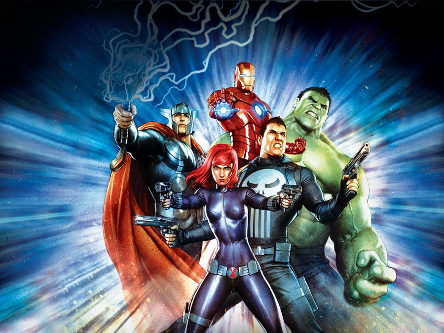 Banner Phim Biệt Đội Siêu Anh Hùng Bí Mật: Black Widow và Punisher (Avengers Confidential: Black Widow & Punisher)
