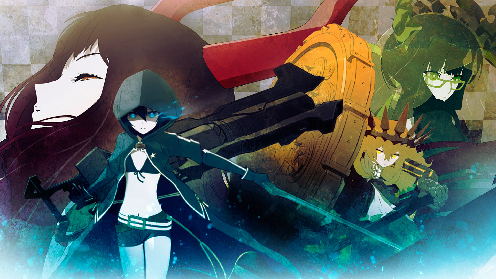 Xem Phim Black Rock Shooter (ブラック★ロックシューター)