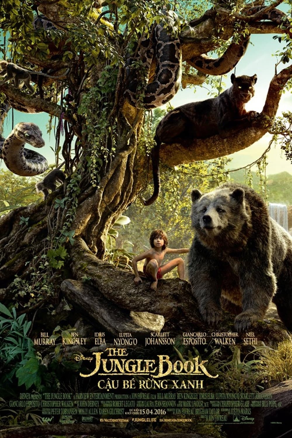 Banner Phim Cậu Bé Rừng Xanh (The Jungle Book)