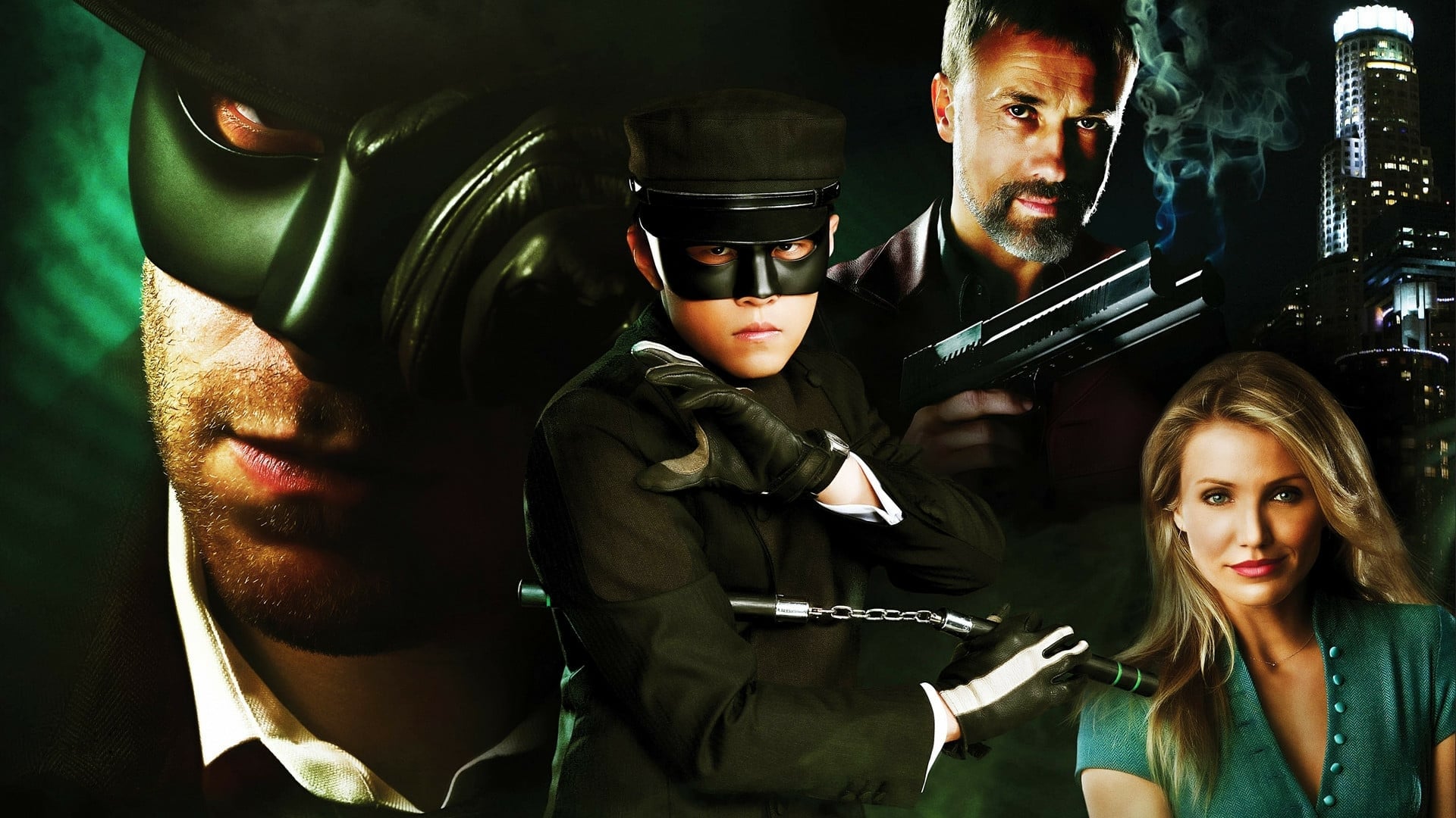 Banner Phim Chiến Binh Bí Ẩn (The Green Hornet)