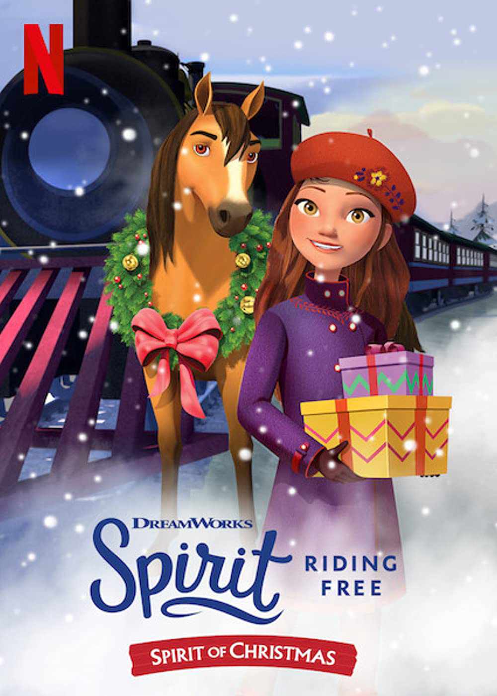 Banner Phim Chú Ngựa Spirit - Tự Do Rong Ruổi: Giáng Sinh Cùng Spirit (Spirit Riding Free: Spirit Of Christmas)