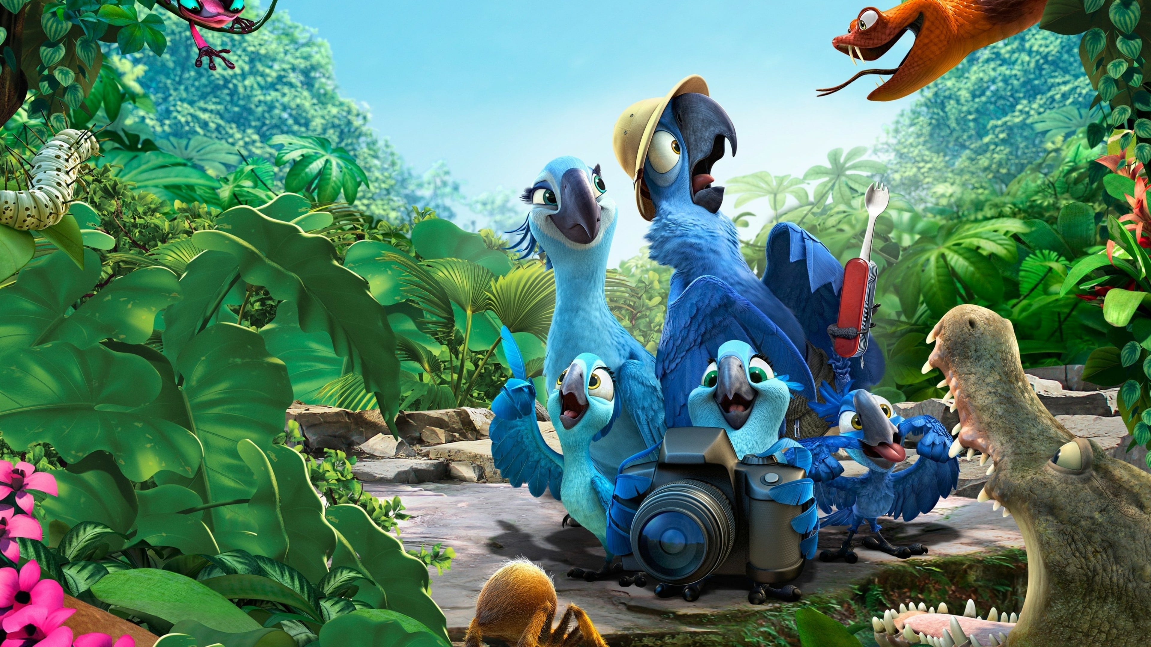 Banner Phim Chú Vẹt Đuôi Dài 2 (Rio 2)