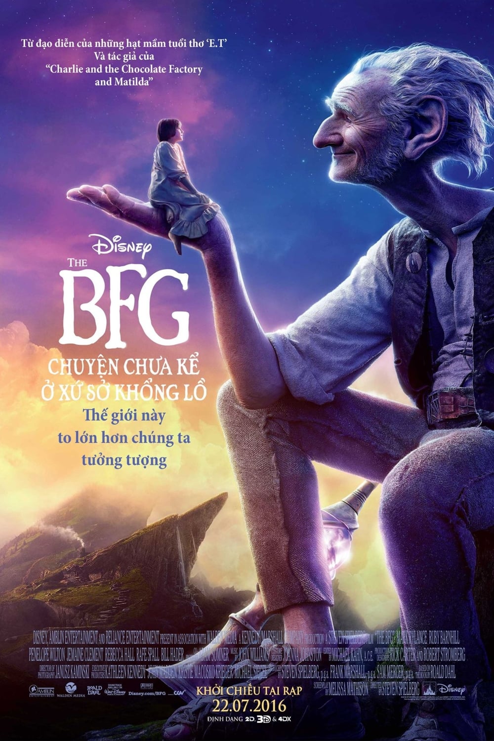 Banner Phim Chuyện Chưa Kể Ở Xứ Sở Khổng Lồ (The BFG)