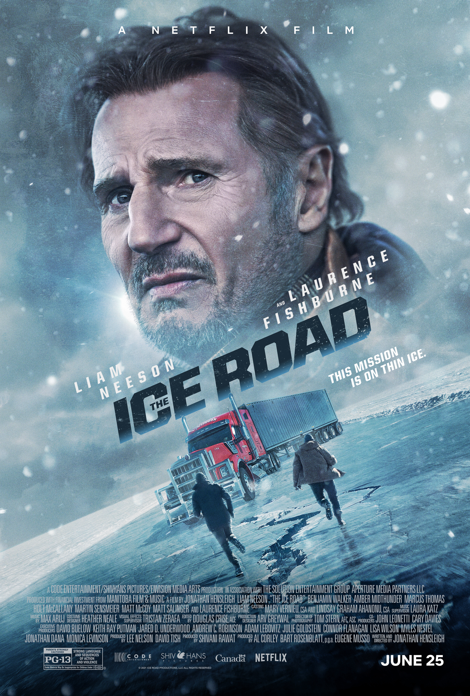 Banner Phim Con Đường Băng (The Ice Road)