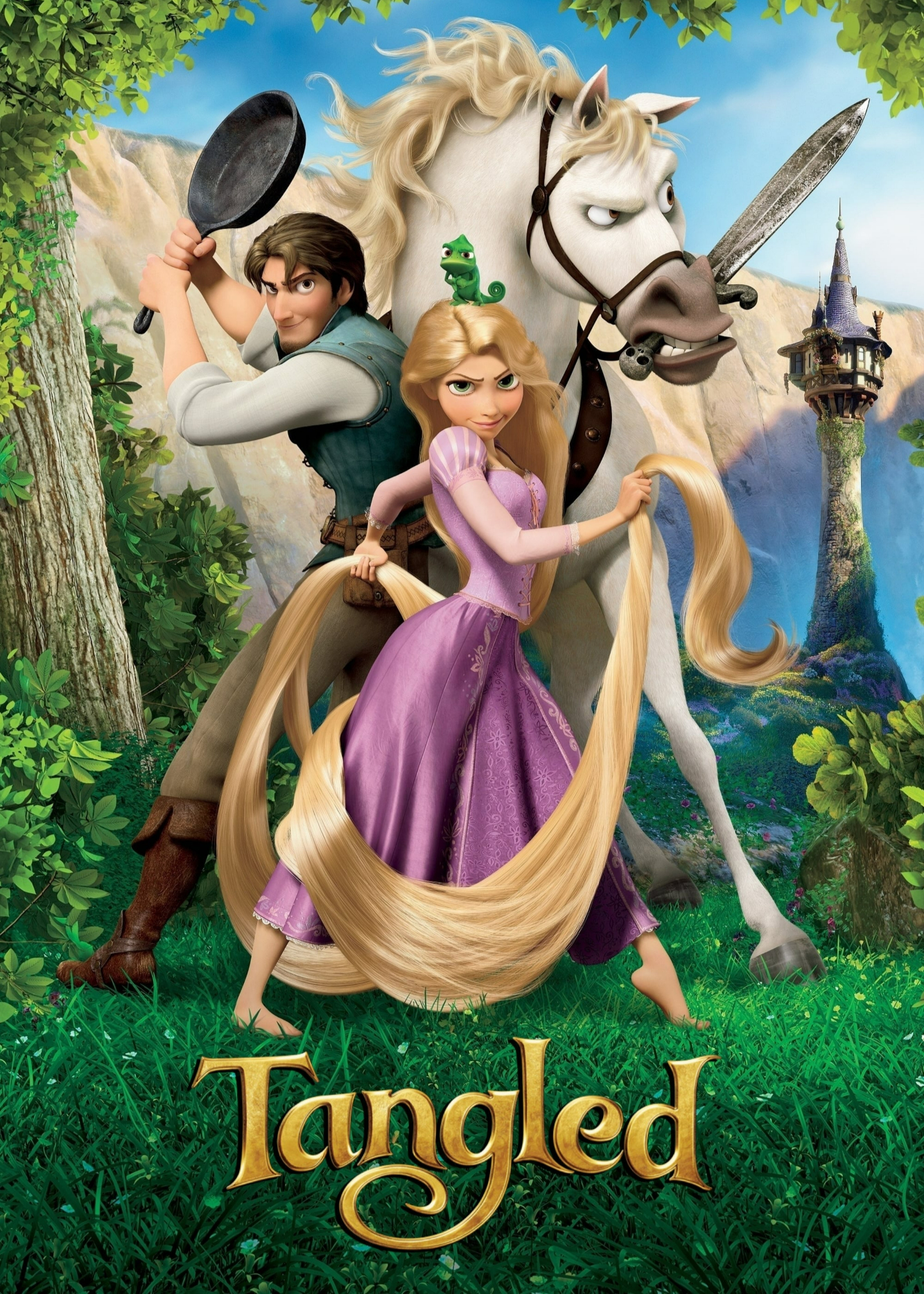 Banner Phim Công Chúa Tóc Mây (Tangled)