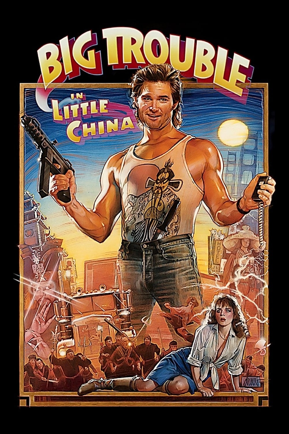 Banner Phim Cuộc Chiến Tại Phố Hoa (Big Trouble in Little China)