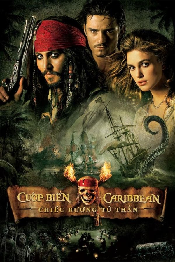 Banner Phim Cướp Biển Vùng Caribbean: Chiếc Rương Tử Thần (Pirates of the Caribbean: Dead Man's Chest)