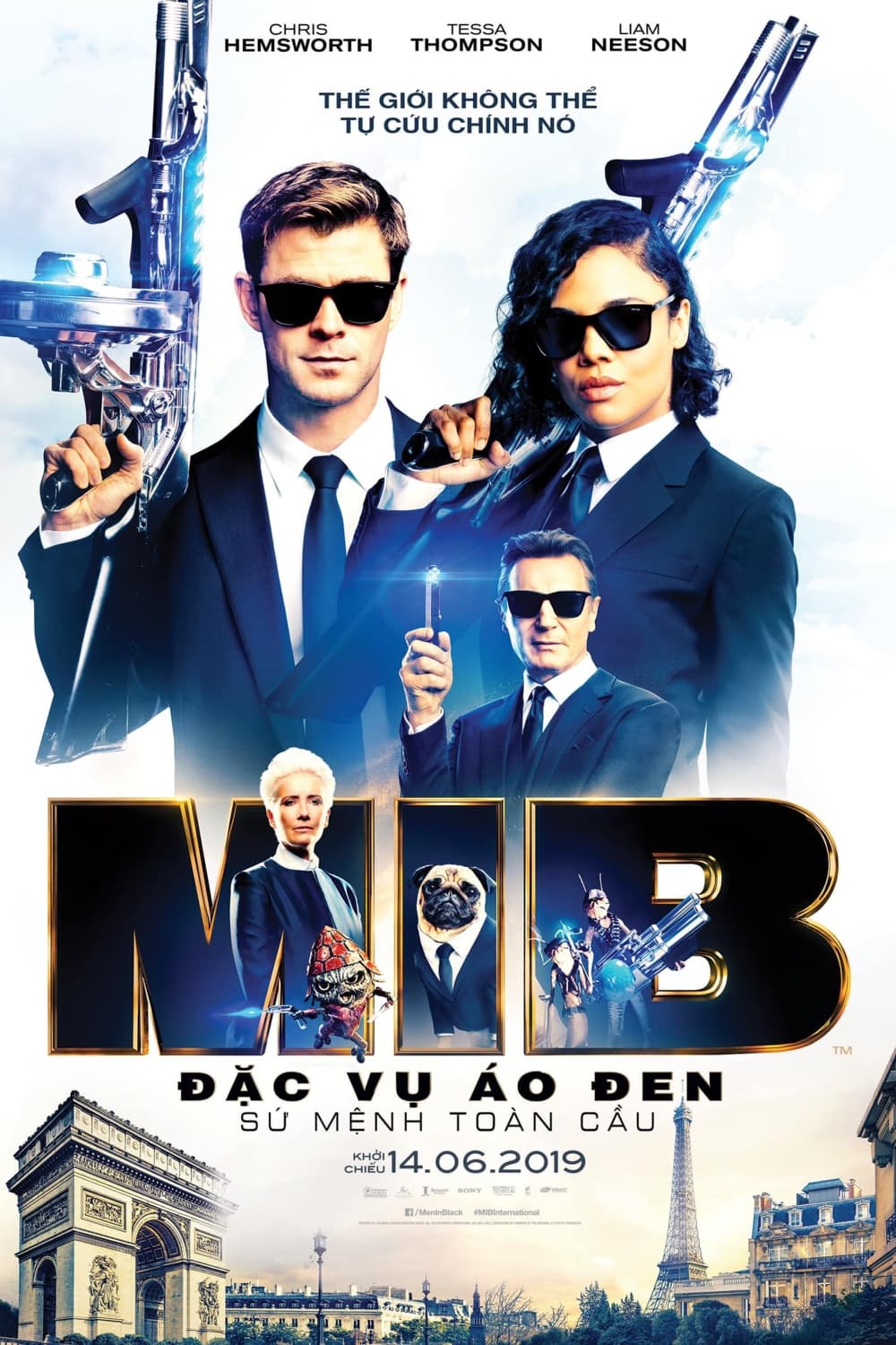 Banner Phim Đặc Vụ Áo Đen: Sứ Mệnh Toàn Cầu (Men in Black: International)