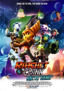 Banner Phim Đặc Vụ Gà Mờ (Ratchet and Clank)