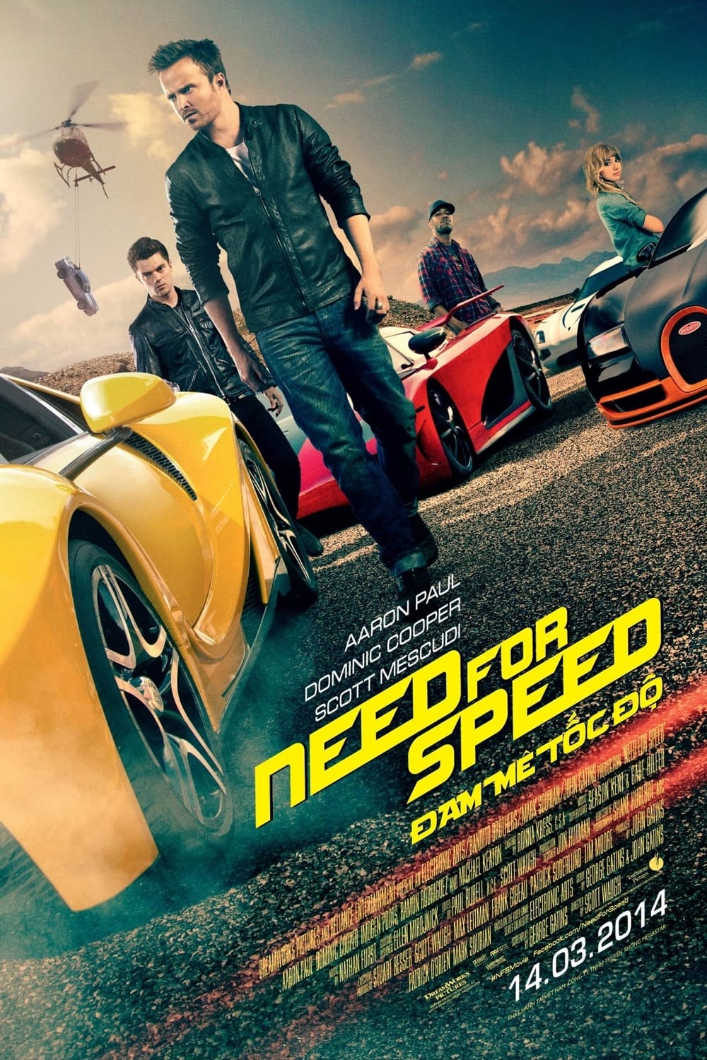 Banner Phim Đam Mê Tốc Độ (Need for Speed)