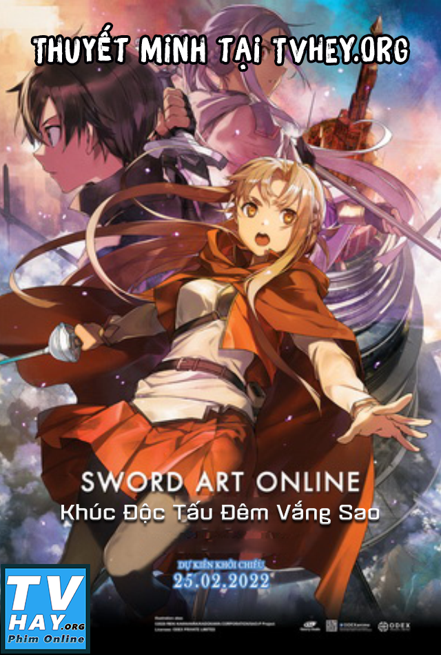Banner Phim Đao Kiếm Thần Vực: Cấp Tiến – Khúc Độc Tấu Đêm Vắng Sao (Sword Art Online Progressive: Aria of a Starless Night)