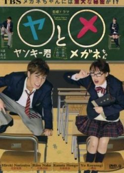 Banner Phim Đầu Gấu Và Bốn Mắt (Yankee-kun to Megane-chan Live Action)