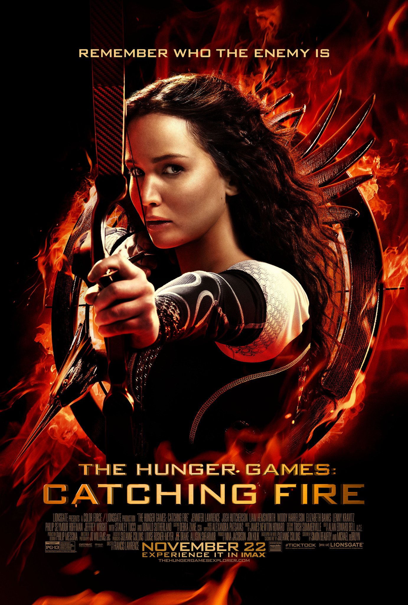 Banner Phim Đấu trường sinh tử: Bắt lửa (The Hunger Games: Catching Fire)