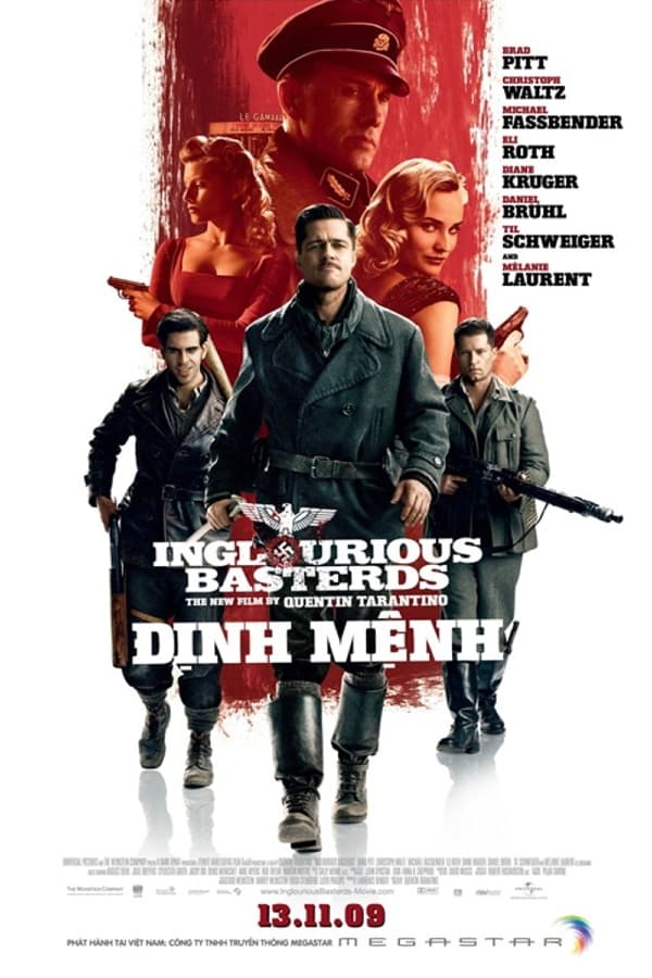 Banner Phim Định Mệnh (Inglourious Basterds)