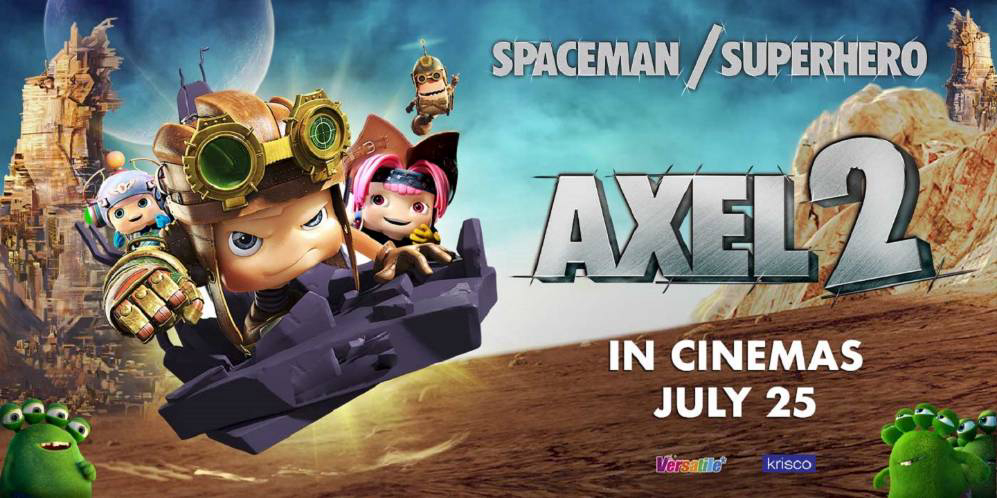 Banner Phim Đội Anh Hùng Nhí (Axel 2: Adventures of the Spacekids)