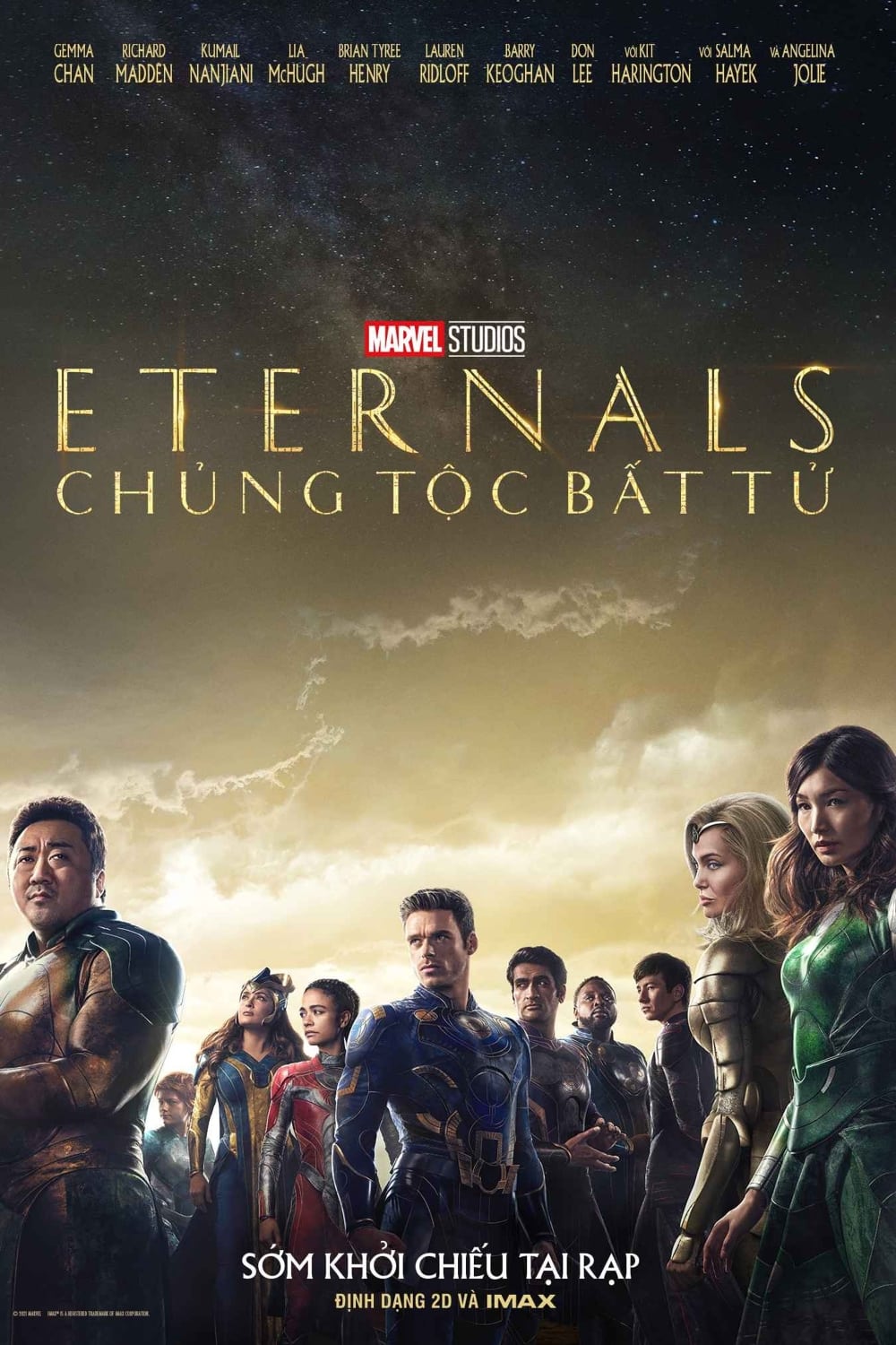 Banner Phim Eternals: Chủng Tộc Bất Tử (Eternals)