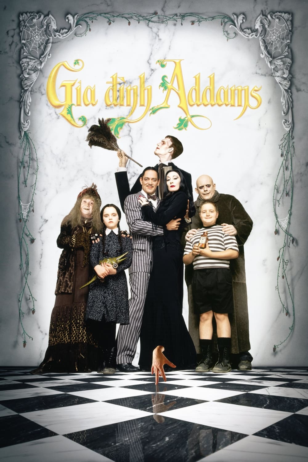 Banner Phim Gia Đình Addams (The Addams Family)