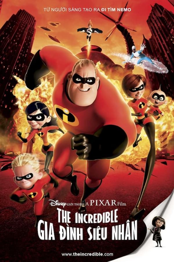 Banner Phim Gia Đình Siêu Nhân (The Incredibles)