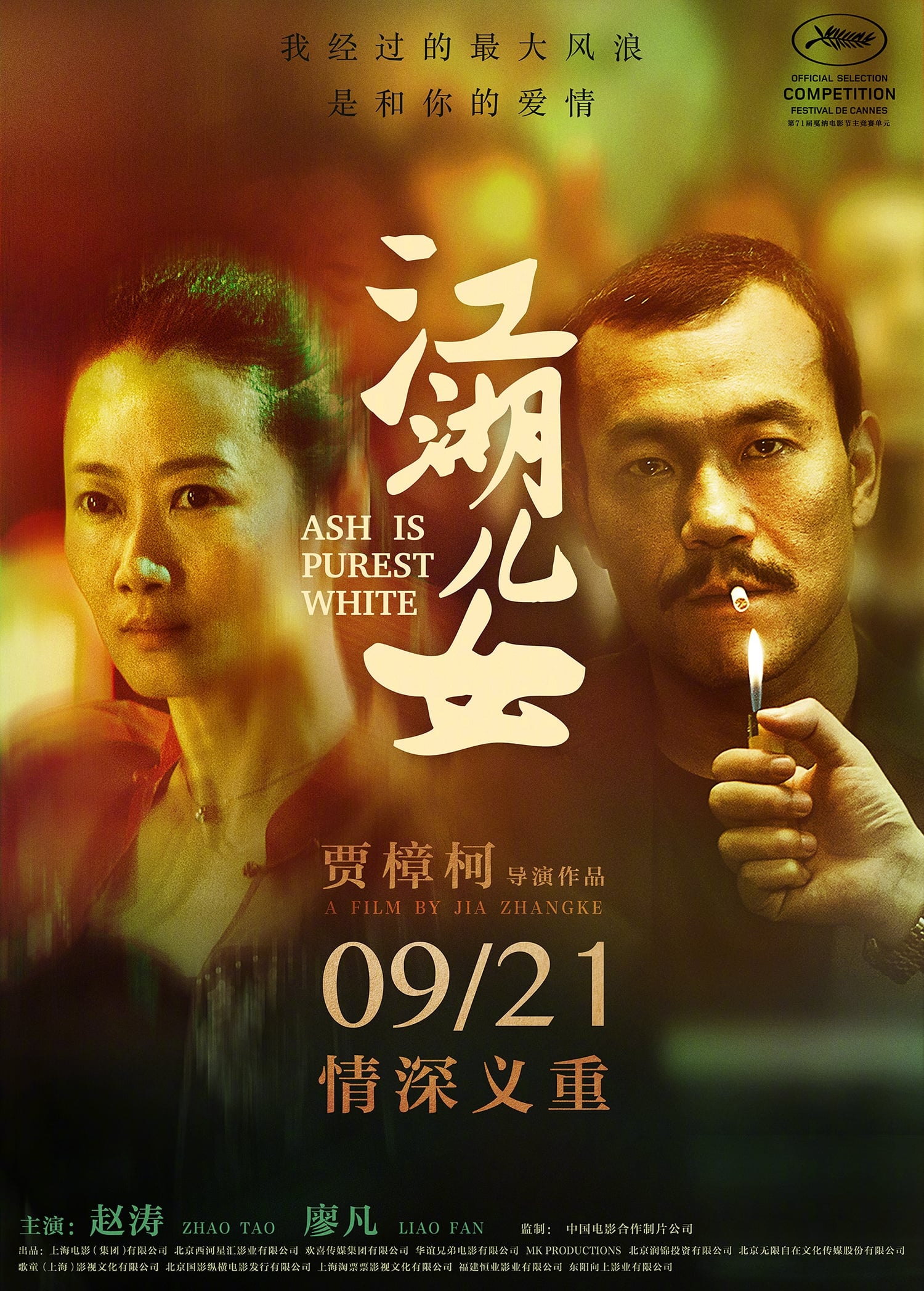 Banner Phim Giang Hồ Nữ Nhi (Ash is Purest White)