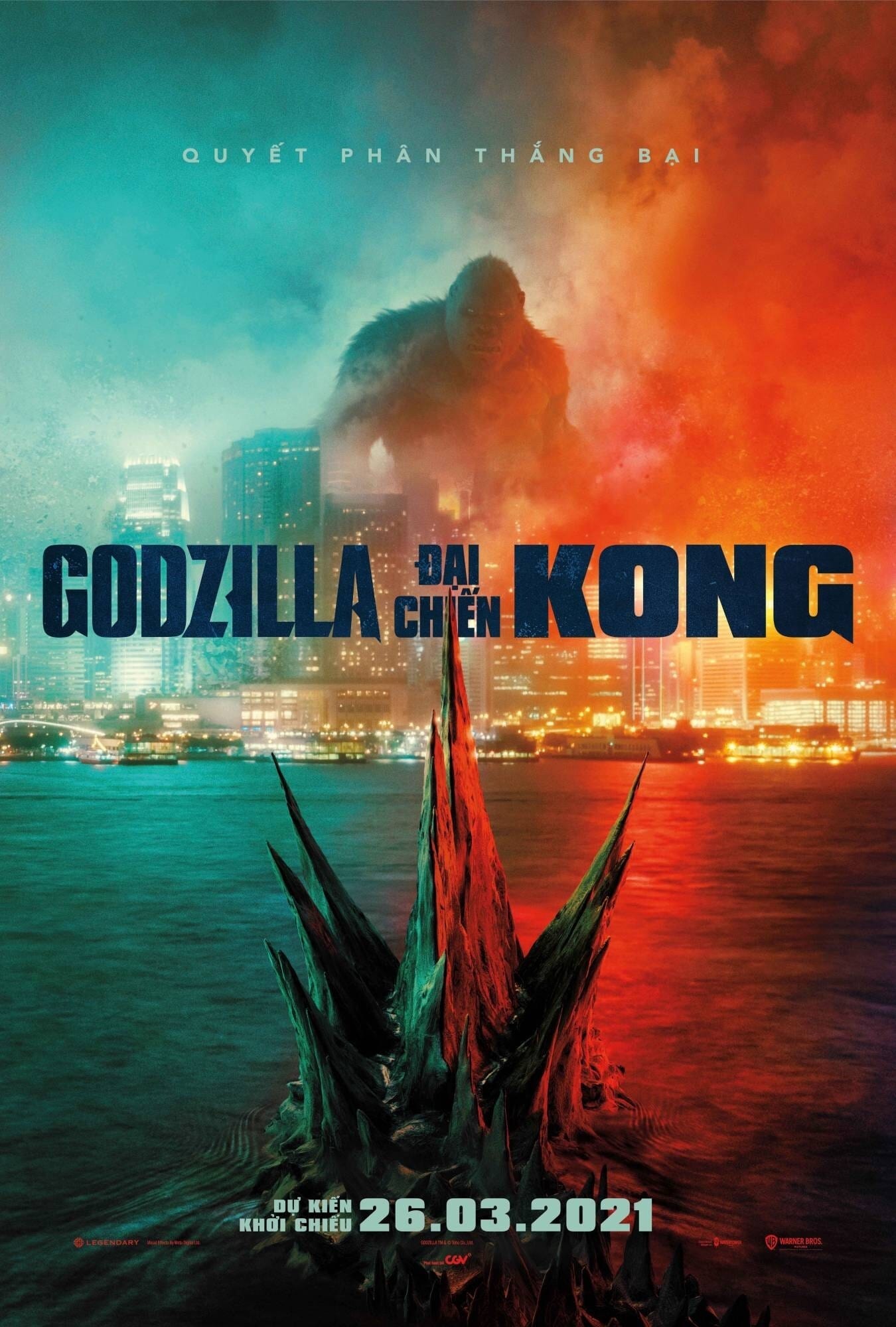 Banner Phim Godzilla Đại Chiến Kong (Godzilla vs. Kong)
