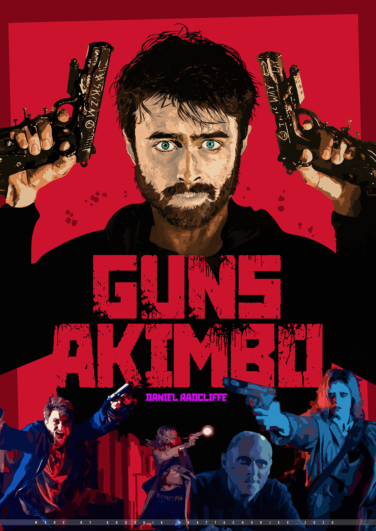 Banner Phim Hai Tay Hai Súng (Guns Akimbo)