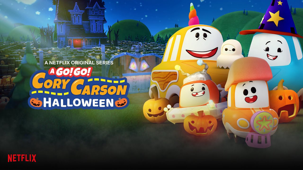 Banner Phim Halloween cùng Xe Nhỏ (A Go! Go! Cory Carson Halloween)