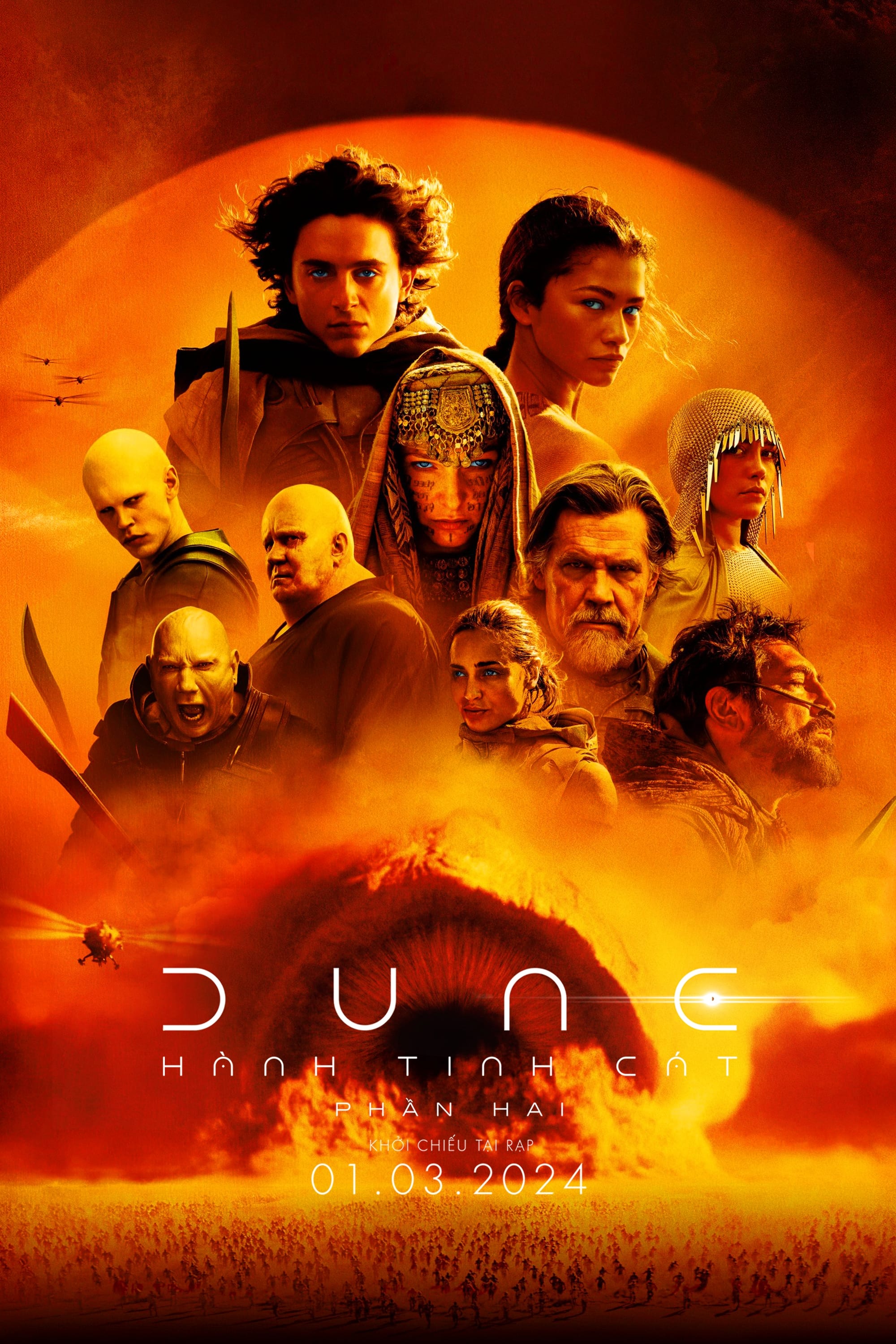 Banner Phim Hành Tinh Cát: Phần Hai (Dune: Part Two)