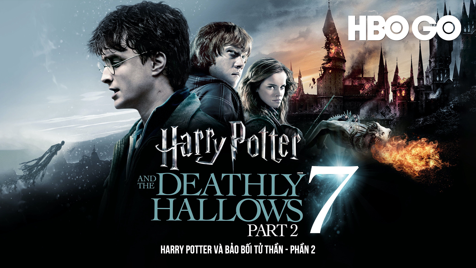 Banner Phim Harry Potter và Bảo Bối Tử Thần (Phần 2) (Harry Potter 7: Harry Potter and the Deathly Hallows (Part 2))