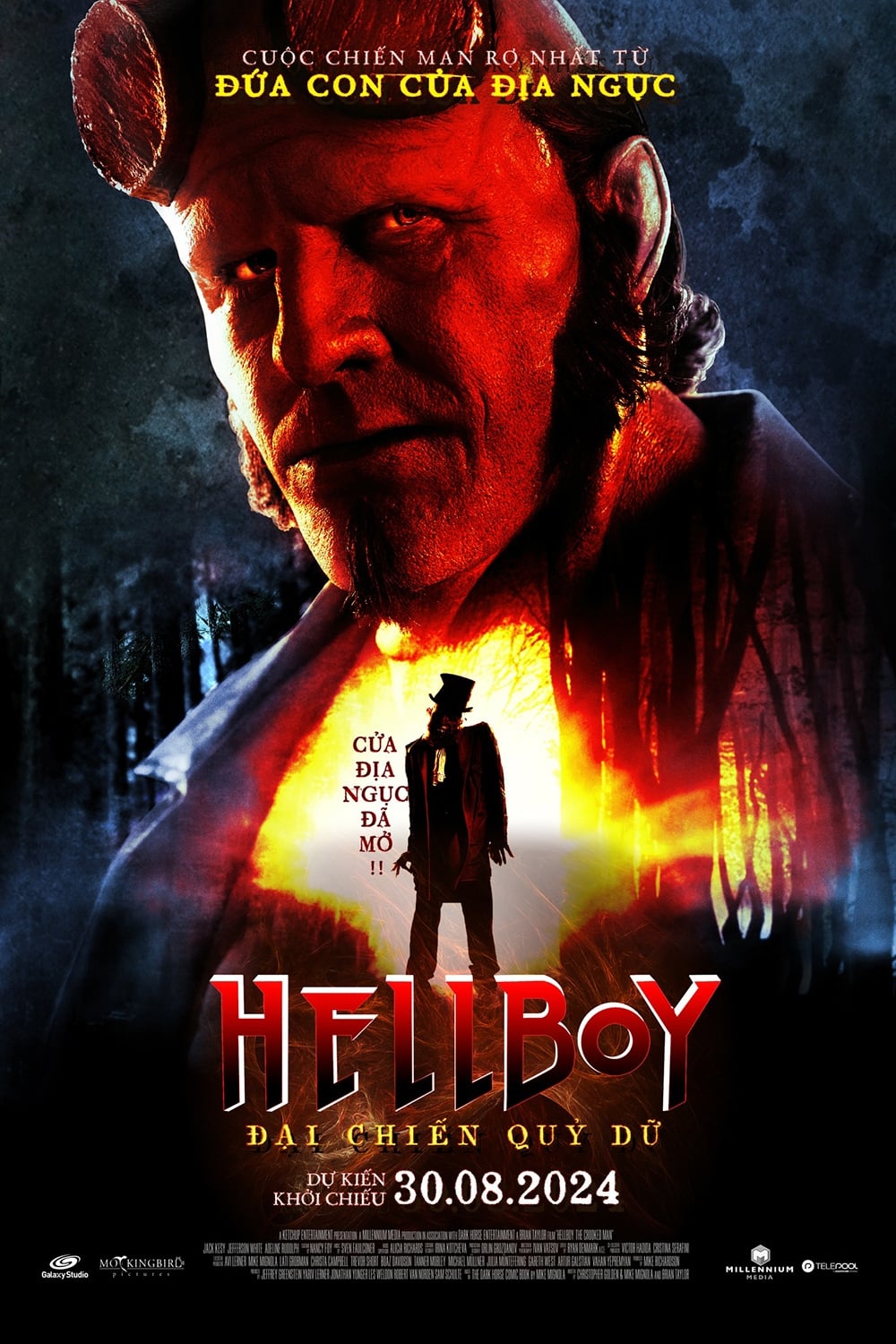 Banner Phim Hellboy: Đại Chiến Quỷ Dữ (Hellboy: The Crooked Man)