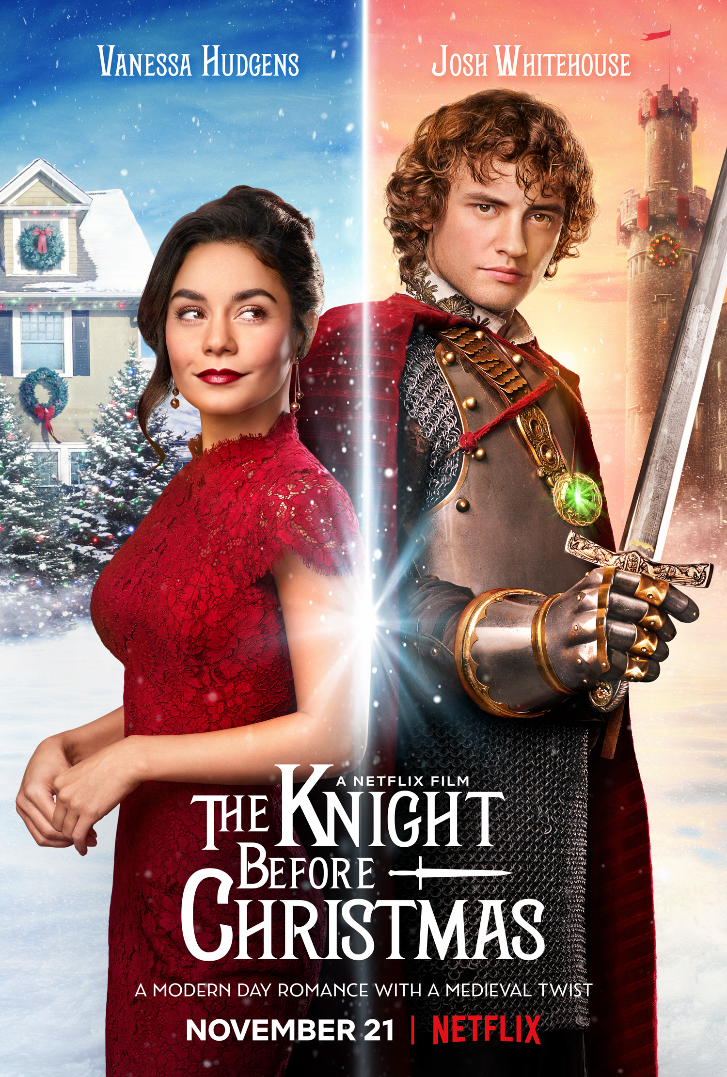 Banner Phim Hiệp Sĩ Giáng Sinh (The Knight Before Christmas)