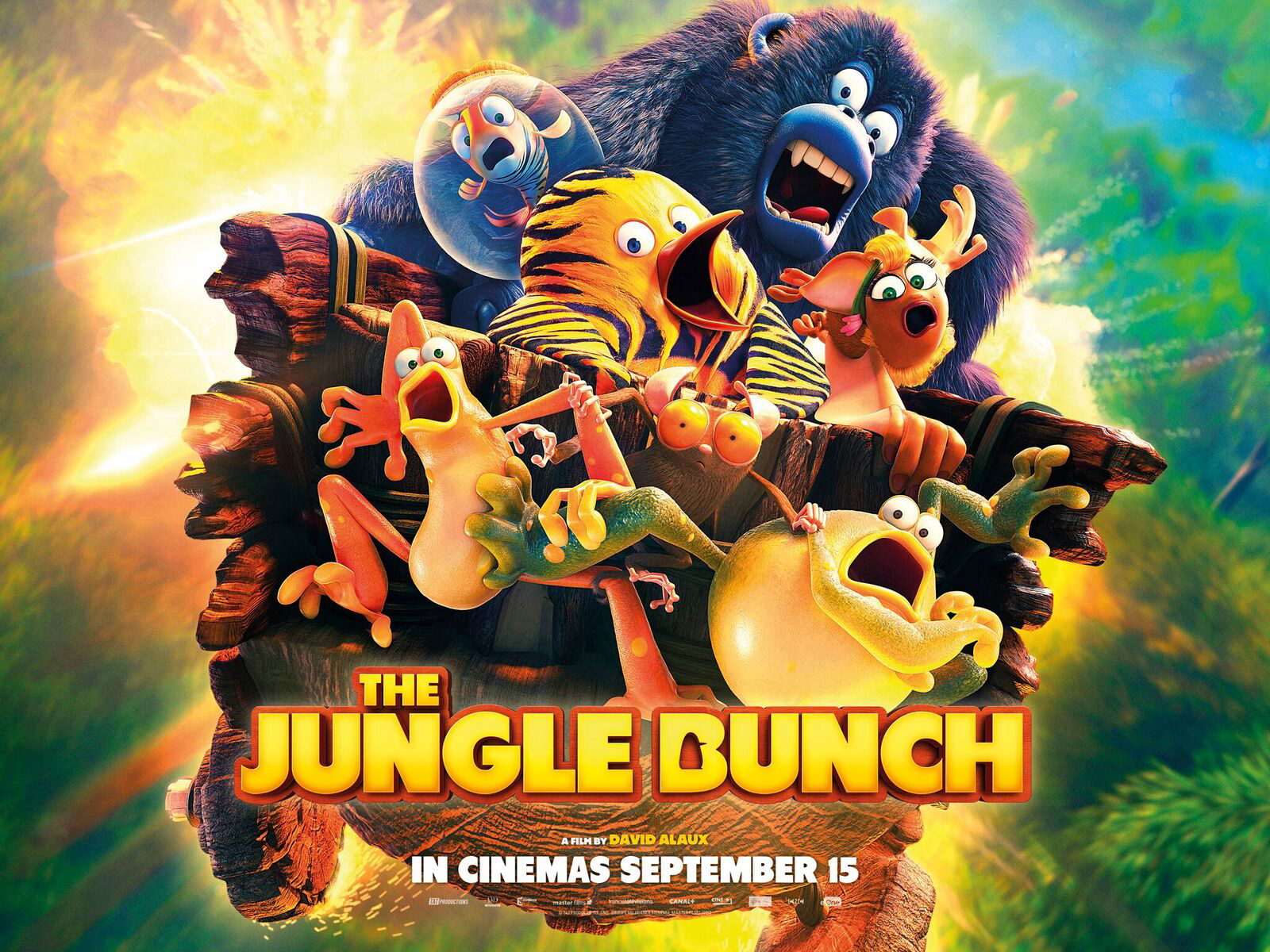 Banner Phim Hổ Cánh Cụt Và Biệt Đội Rừng Xanh (The Jungle Bunch)