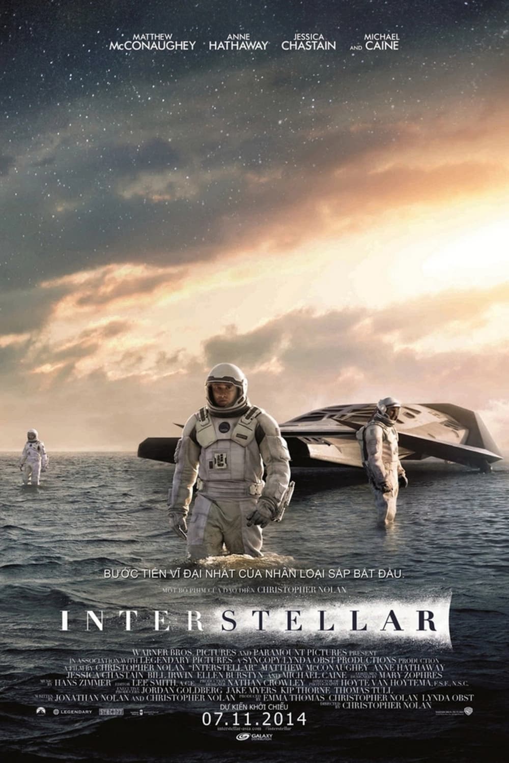 Banner Phim Hố Đen Tử Thần (Interstellar)