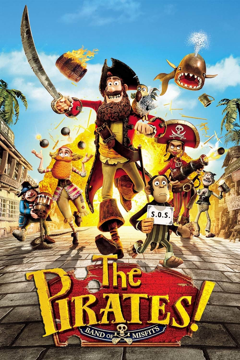 Banner Phim Hoa Vương Hải Tặc (The Pirates! In An Adventure With Scientists!)