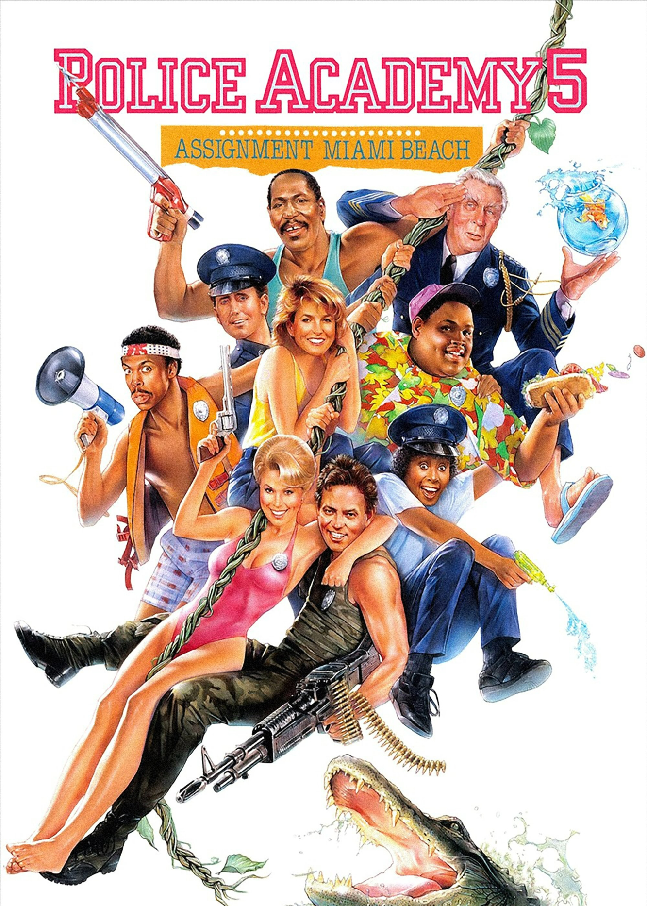 Banner Phim Học Viện Cảnh Sát 5 (Police Academy 5: Assignment: Miami Beach)