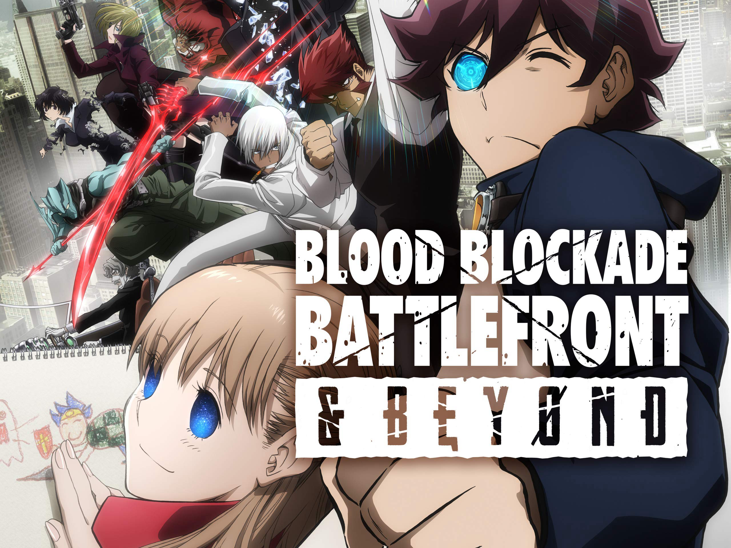 Banner Phim Huyết giới chiến tuyến & BEYOND (Blood Blockade Battlefront & BEYOND)