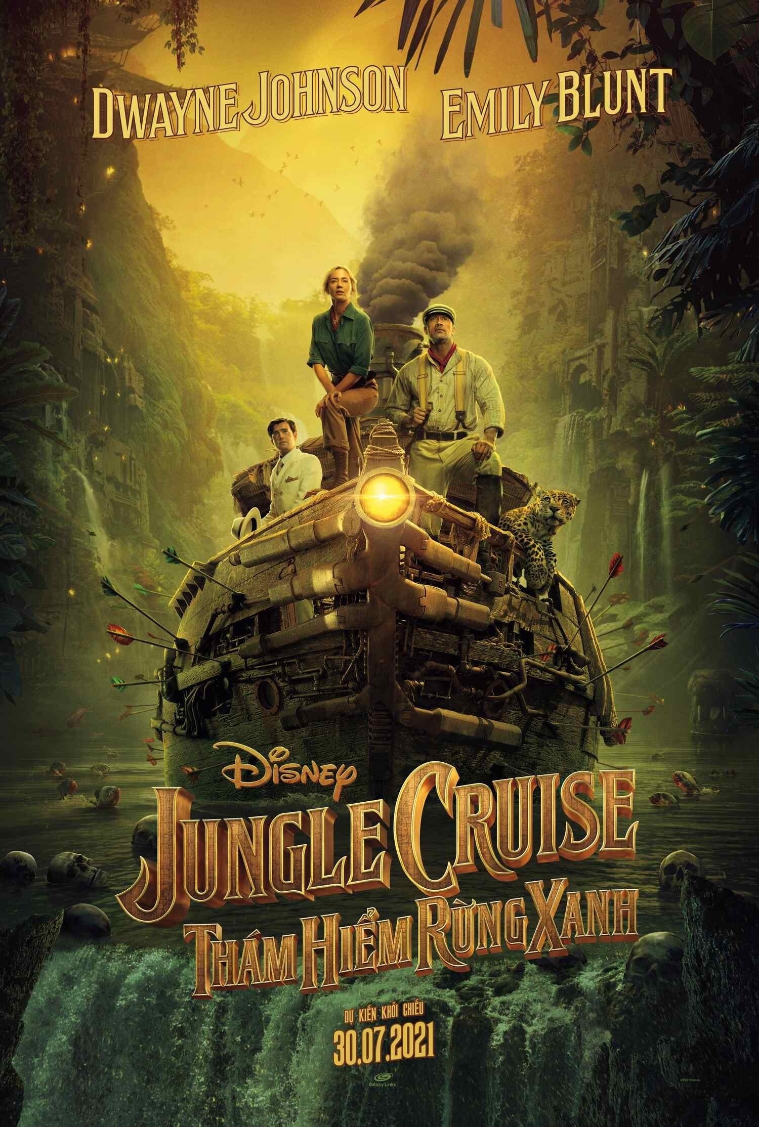 Banner Phim Jungle Cruise: Thám Hiểm Rừng Xanh (Jungle Cruise)