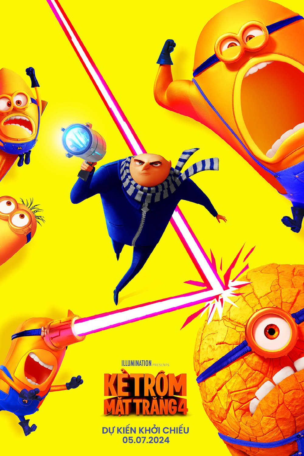 Banner Phim Kẻ Trộm Mặt Trăng 4 (Despicable Me 4)