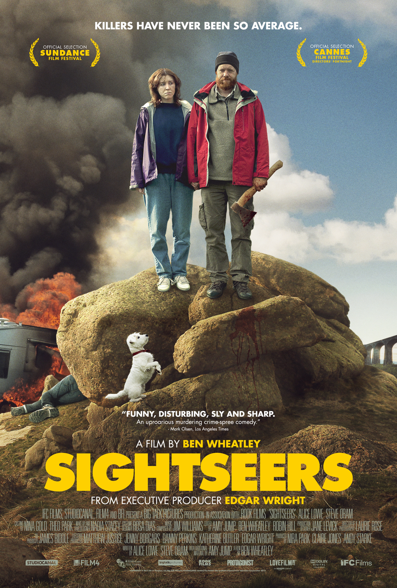 Banner Phim Khách Tham Quan (Sightseers)