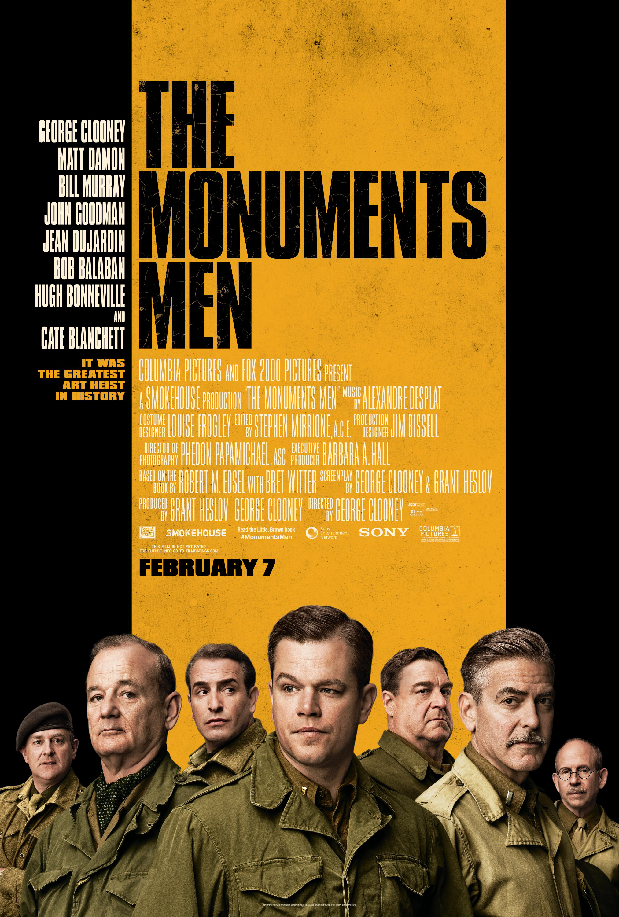 Banner Phim Kho Báu Bị Đánh Cắp (The Monuments Men)